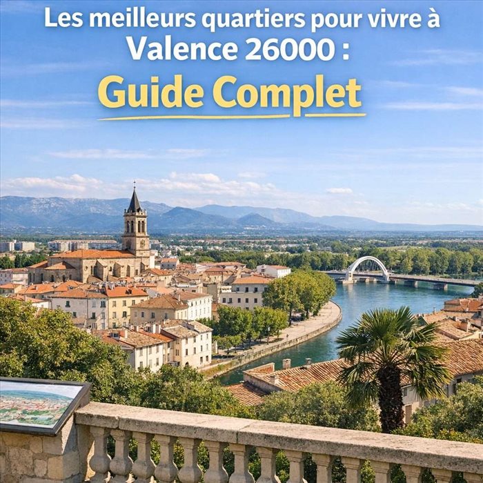 Les meilleurs quartiers pour vivre à Valence 26000 | Guide