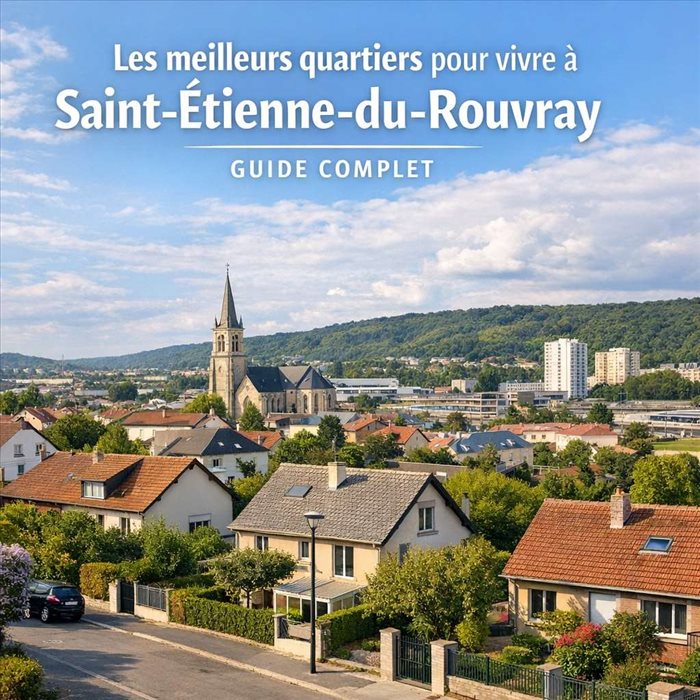 Meilleurs quartiers où vivre à Saint-Étienne-du-Rouvray (76800)