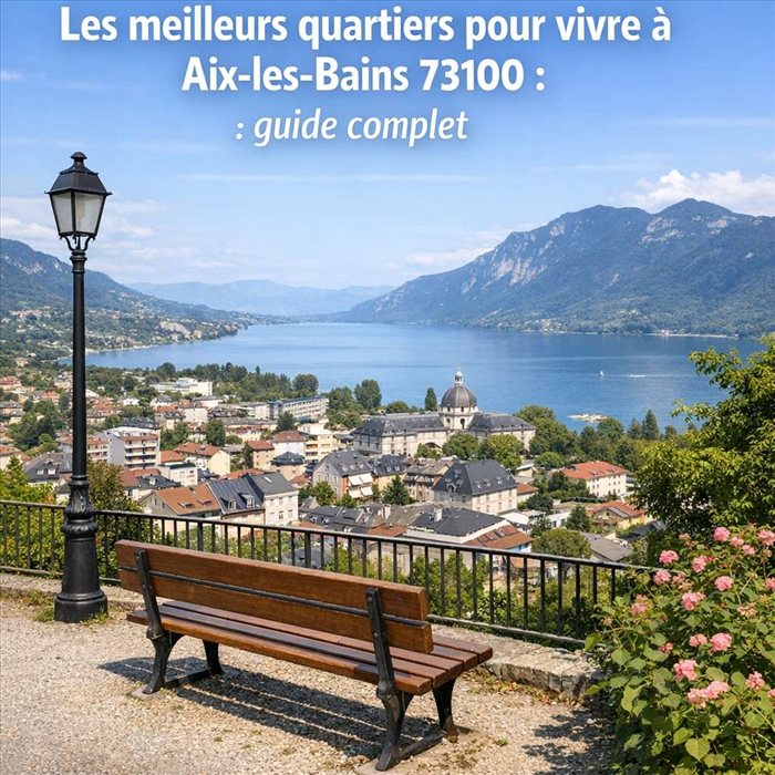 Les meilleurs quartiers pour vivre à Aix-les-Bains 73100 | Guide