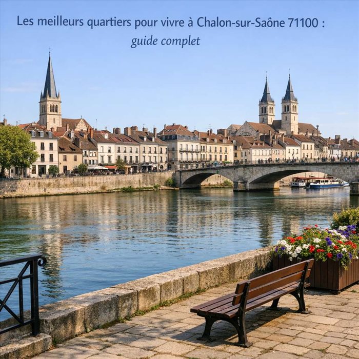 Les meilleurs quartiers pour vivre à Chalon-sur-Saône 71100 | Guide
