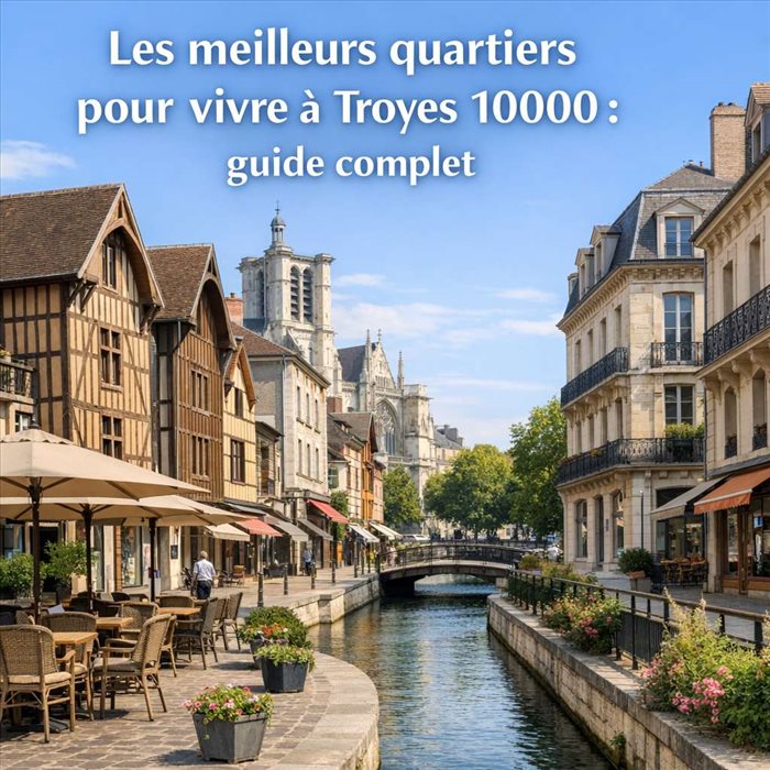 Meilleurs quartiers pour vivre à Troyes 10000 : guide complet