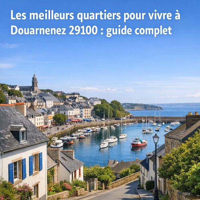 Les meilleurs quartiers pour vivre à Douarnenez 29100 | Guide