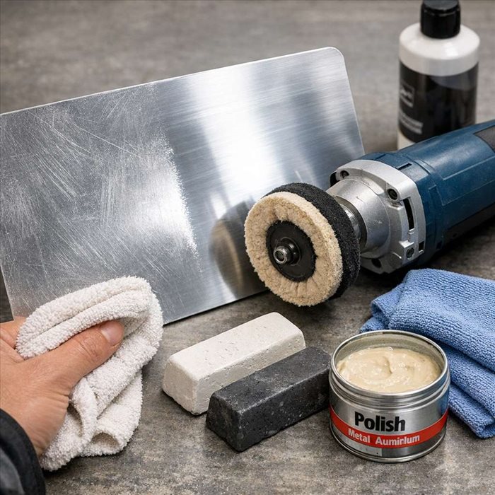 Polir de l’aluminium rayé sans l’abîmer : guide pratique