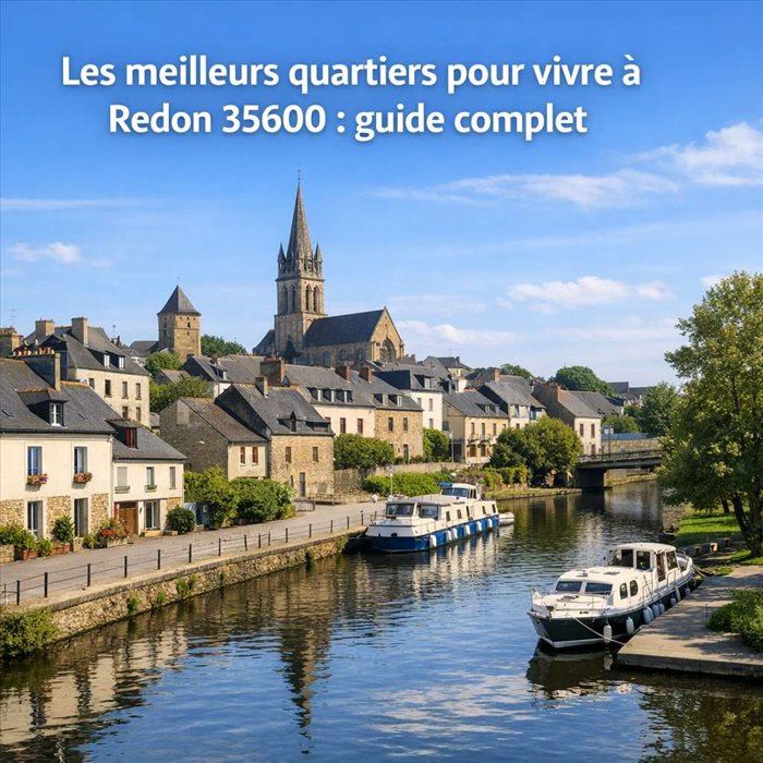 Les meilleurs quartiers pour vivre à Redon 35600 | Guide complet