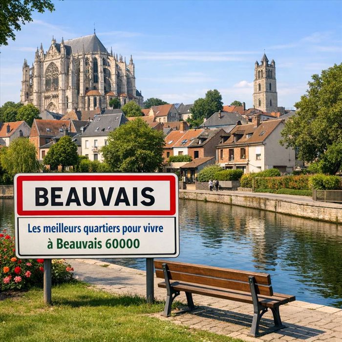 Meilleurs quartiers pour vivre à Beauvais 60000 | Guide