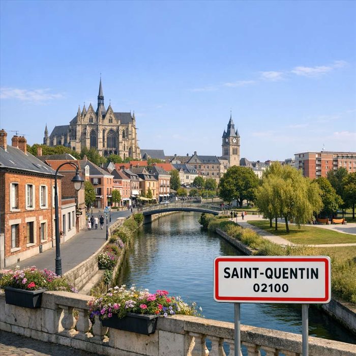 Les meilleurs quartiers pour vivre à Saint-Quentin 02100 | Guide