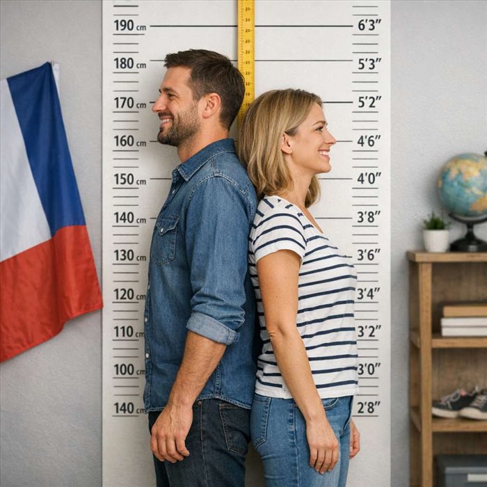 Taille moyenne des Français : chiffres clés et évolution