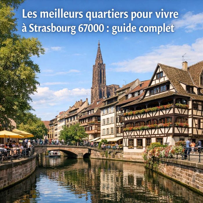 Les meilleurs quartiers pour vivre à Strasbourg 67000 | Guide complet
