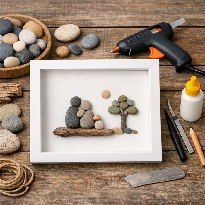 Comment fabriquer un tableau avec des galets naturels ? Guide complet