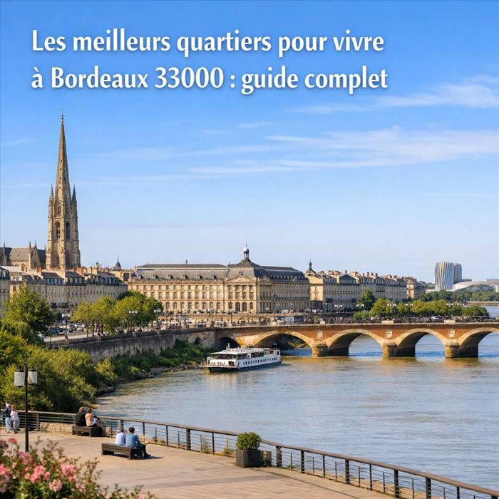Les meilleurs quartiers pour vivre à Bordeaux 33000 | Guide complet