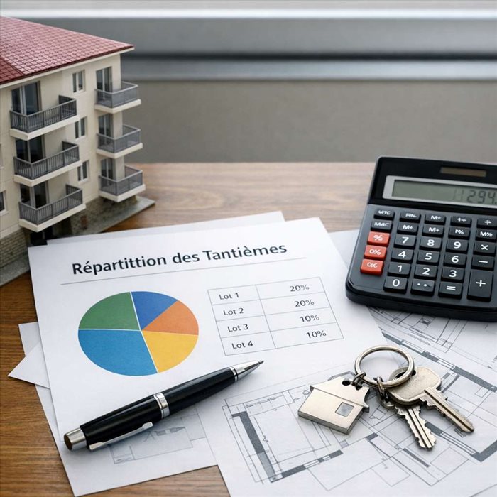 Comment changer la répartition des tantièmes de copropriété ?