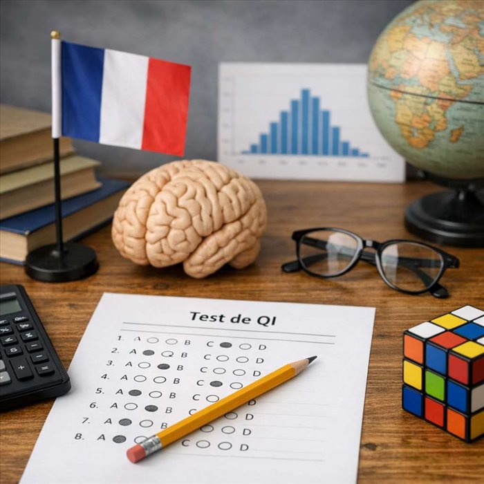 QI moyen en France : chiffre, test et explications