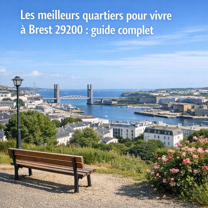 Les meilleurs quartiers pour vivre à Brest 29200 | Guide complet