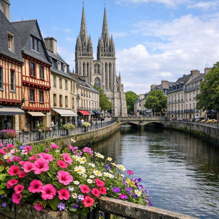 Les meilleurs quartiers pour vivre à Quimper 29000