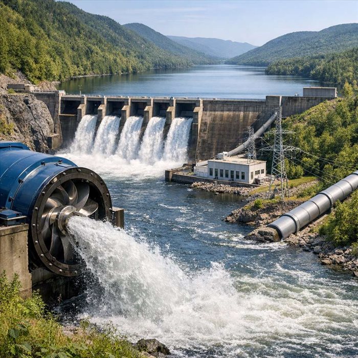 Énergie hydraulique renouvelable : fonctionnement, atouts et défis