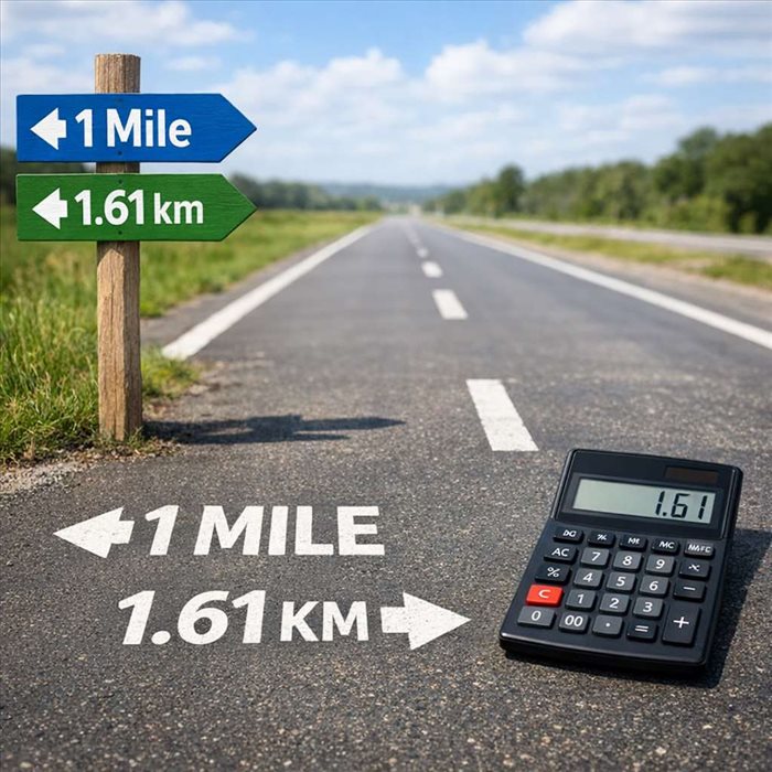 1 mile en kilomètres : conversion simple et rapide