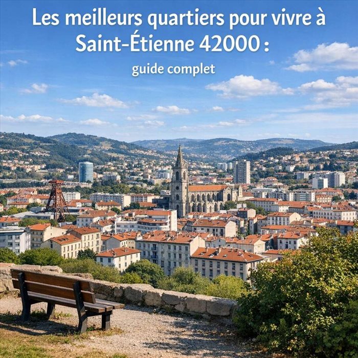 Les meilleurs quartiers pour vivre à Saint-Étienne 42000 | Guide