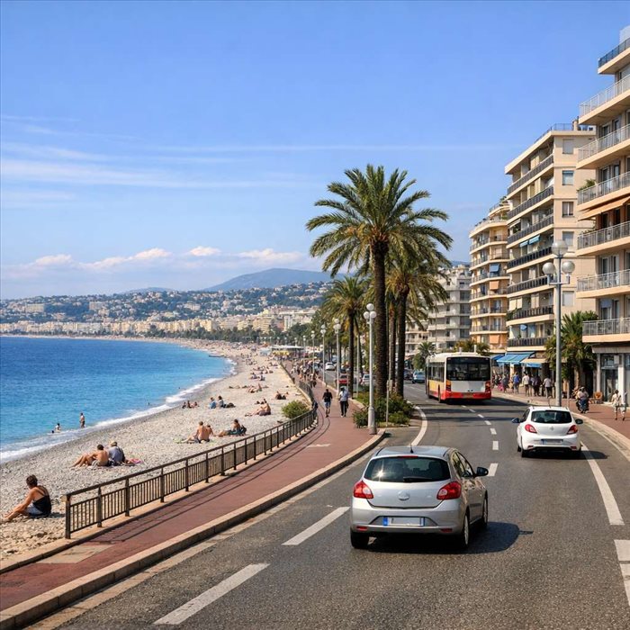 Avenue de la Californie à Nice : histoire et évolution du littoral