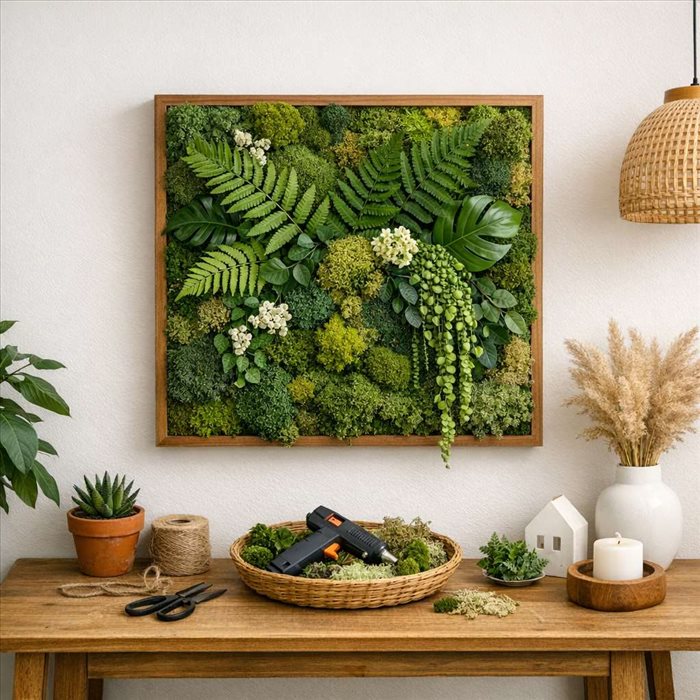Tableau végétal intérieur : guide complet pour le créer