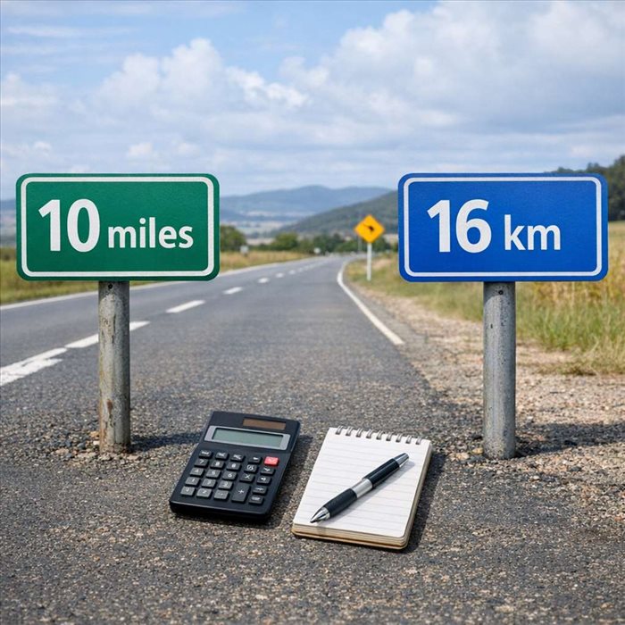 Convertir 10 miles en kilomètres : la méthode simple et rapide