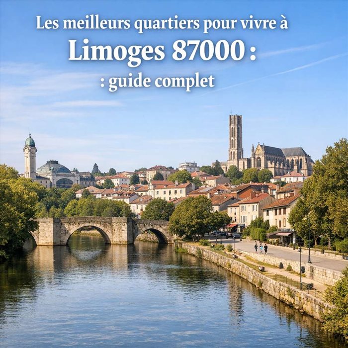 Les meilleurs quartiers pour vivre à Limoges 87000 | Guide
