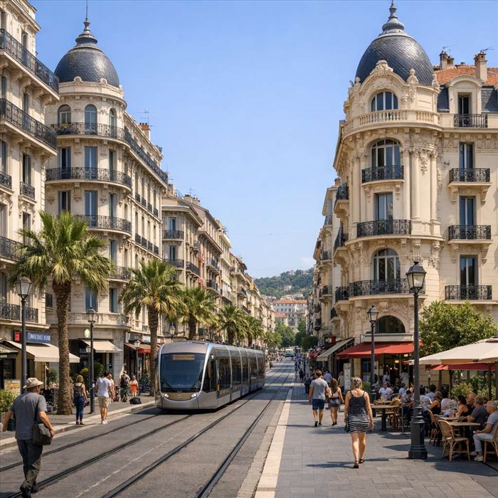 Patrimoine architectural à Nice : l’avenue Malausséna en lumière