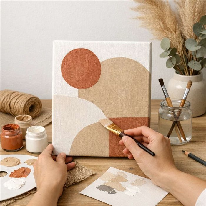 Fabriquer un tableau décoratif simple et élégant | Guide