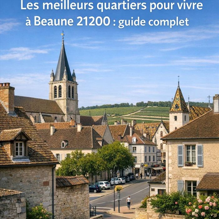 Les meilleurs quartiers pour vivre à Beaune 21200 | Guide complet
