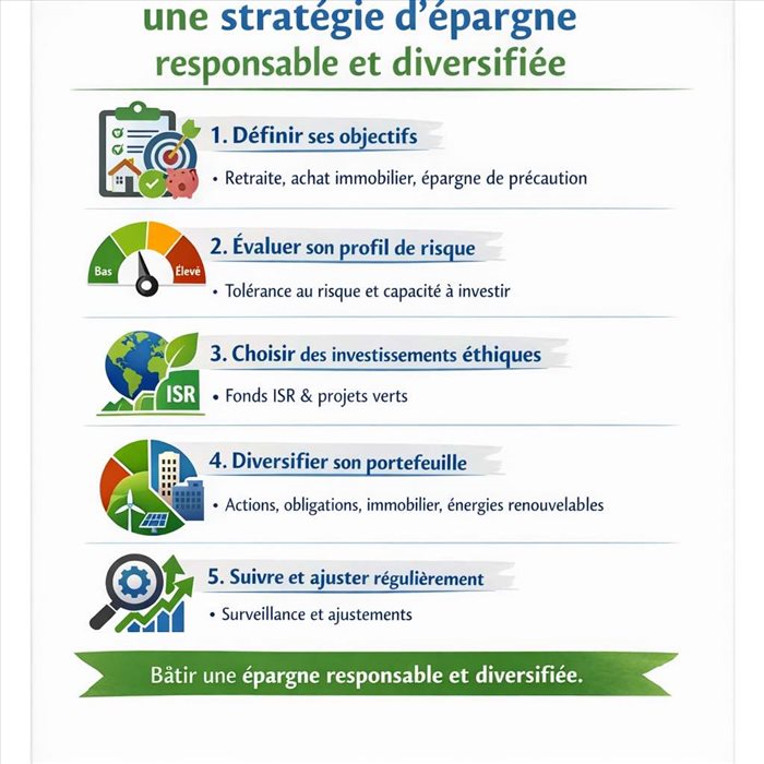 Comment construire une stratégie d’épargne responsable, diversifiée et performante ?