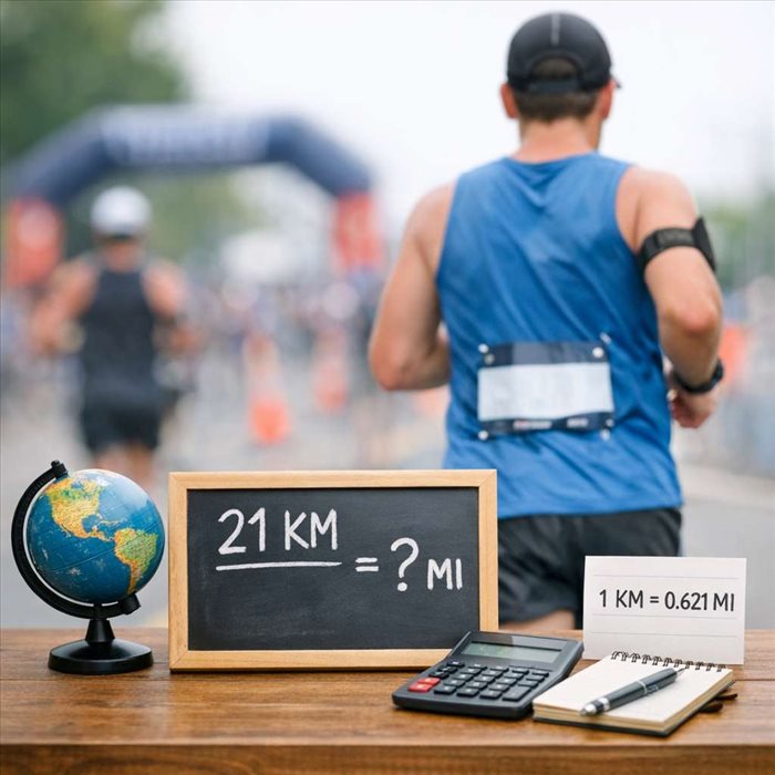 21 km en miles : conversion du semi-marathon expliquée