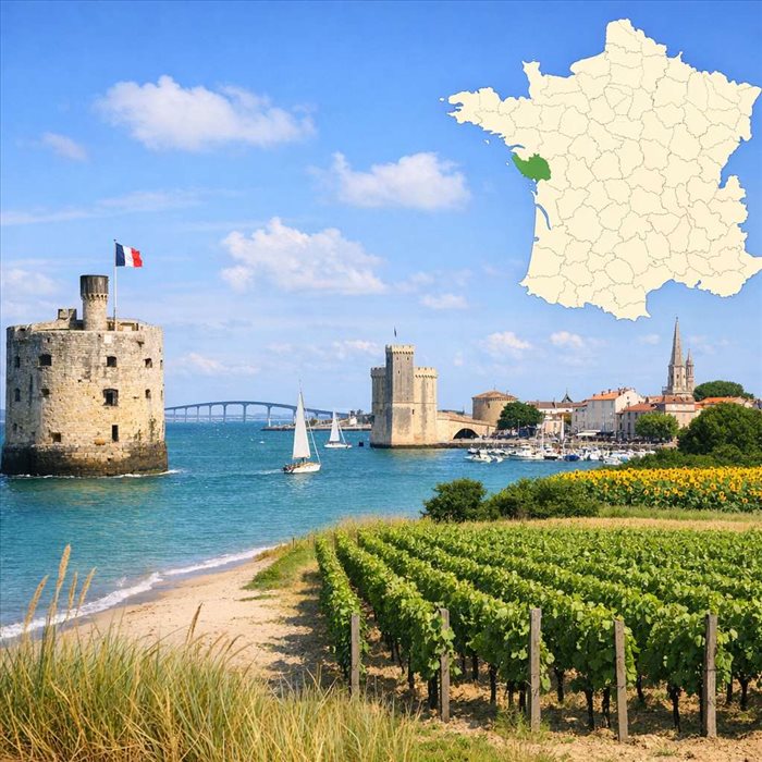Charente-Maritime : dans quelle région se situe ce département ?