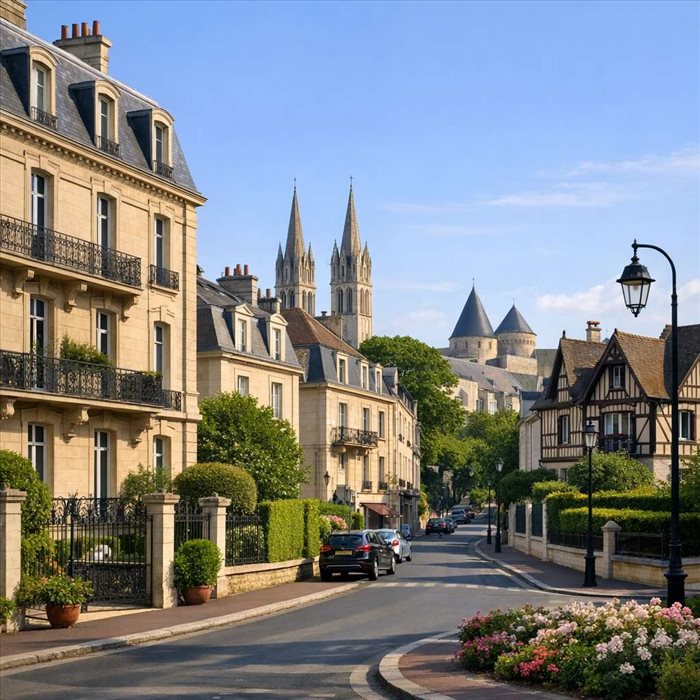 Caen et ses quartiers chics : les secteurs les plus prisés