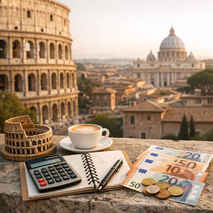 Coût de la vie à Rome : budget, logement et dépenses clés
