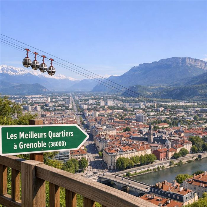 Meilleurs quartiers pour vivre à Grenoble 38000 | Guide