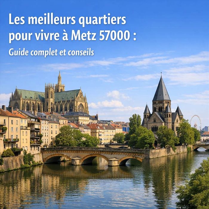 Les meilleurs quartiers pour vivre à Metz 57000 | Guide complet