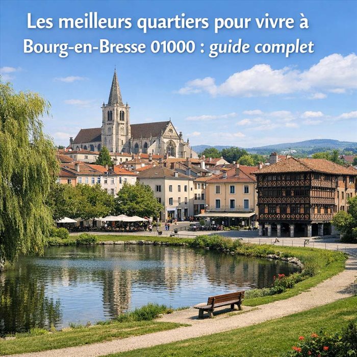 Les meilleurs quartiers pour vivre à Bourg-en-Bresse 01000