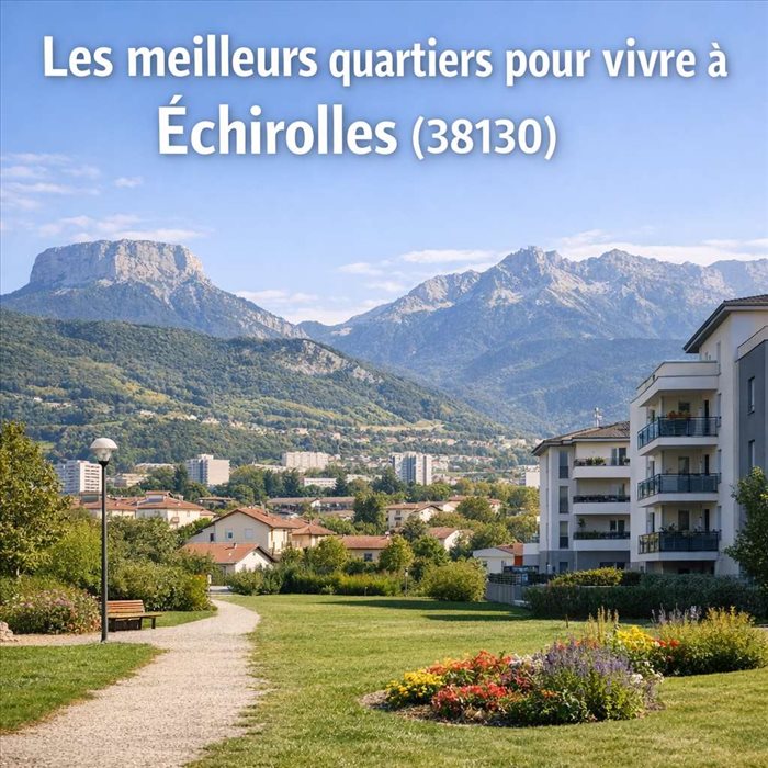 Les meilleurs quartiers pour vivre à Échirolles (38130) 