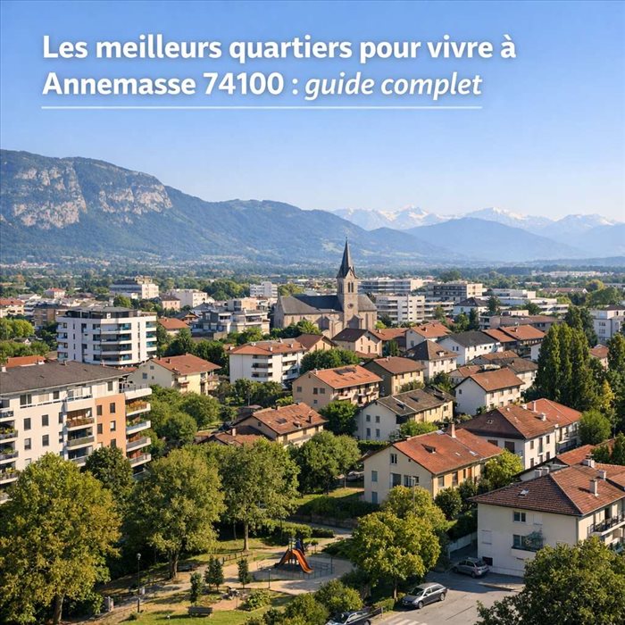 Meilleurs quartiers pour vivre à Annemasse 74100 | Guide complet