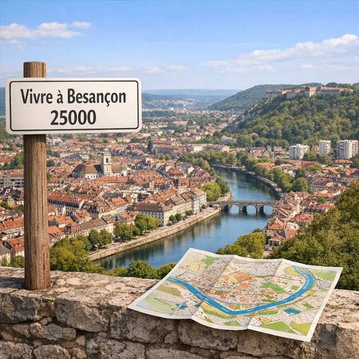 Les meilleurs quartiers où vivre à Besançon 25000