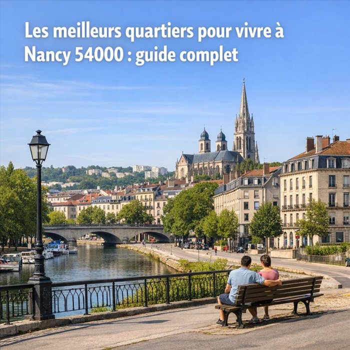 Les meilleurs quartiers pour vivre à Nancy 54000 | Guide
