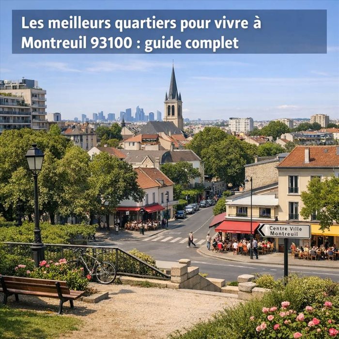 Les meilleurs quartiers pour vivre à Montreuil 93100 | Guide
