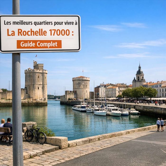 Meilleurs quartiers pour vivre à La Rochelle 17000 | Guide