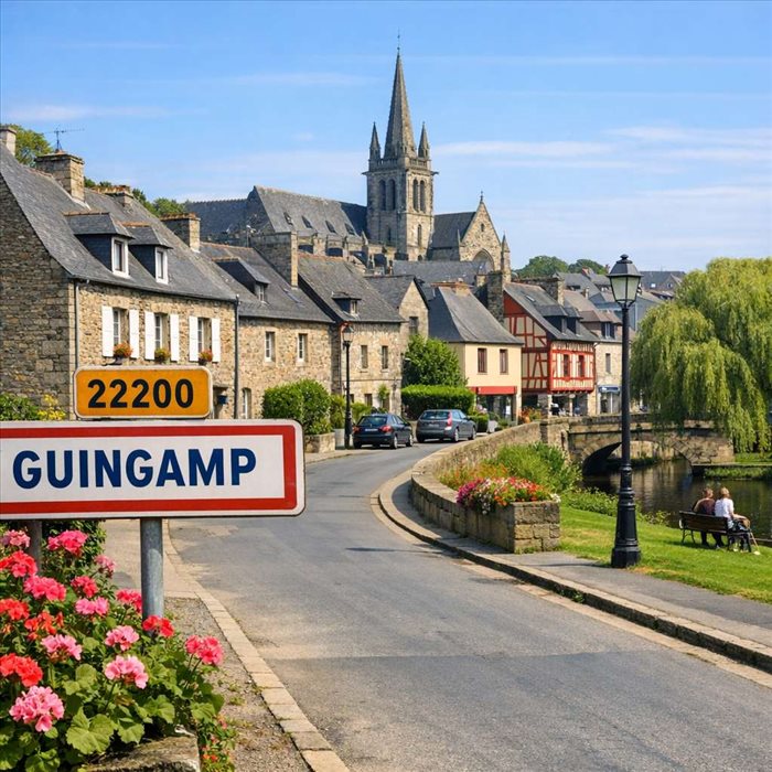 Les meilleurs quartiers pour vivre à Guingamp 22200 | Guide