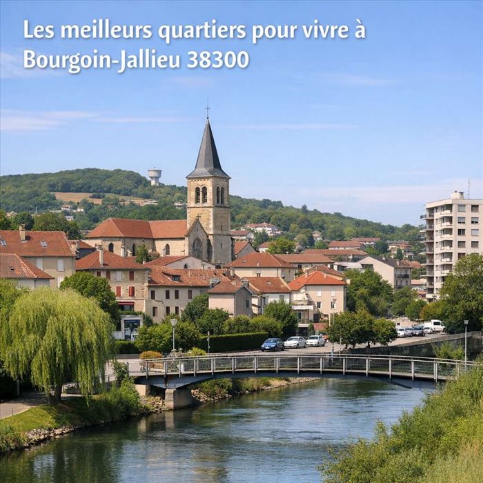  Les meilleurs quartiers pour vivre à Bourgoin-Jallieu 38300 | Guide 