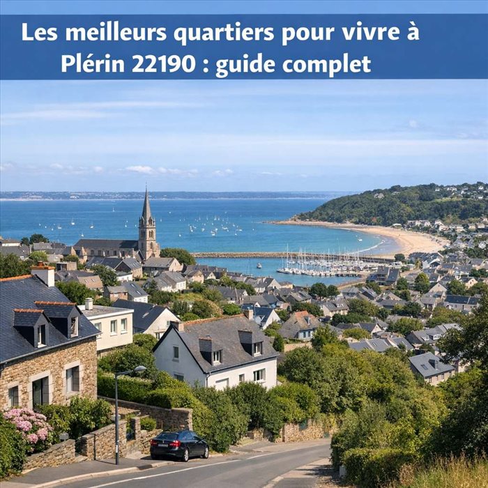 Les meilleurs quartiers pour vivre à Plérin 22190 | Guide